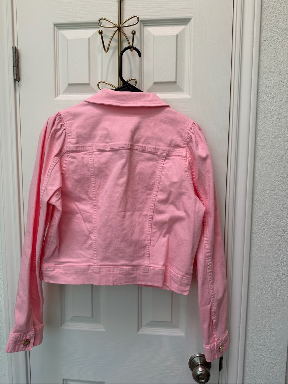 Lilly Pulitzer Pink Laylani Denim Jacket - Picture 3 of 4